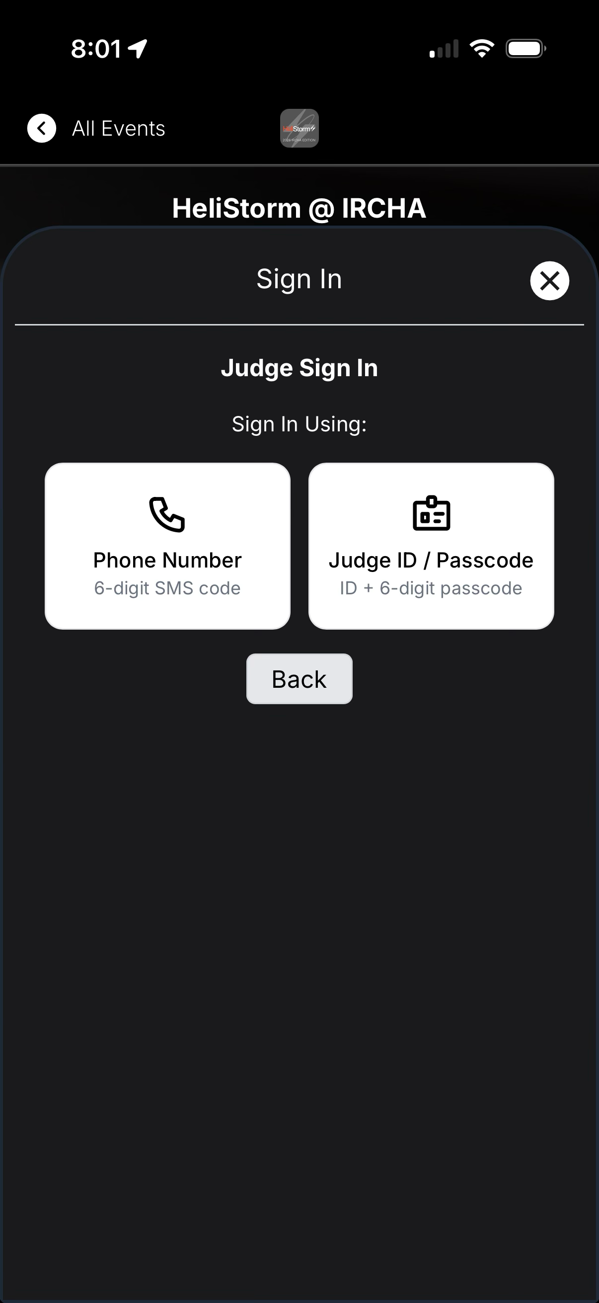 Simple sign-in