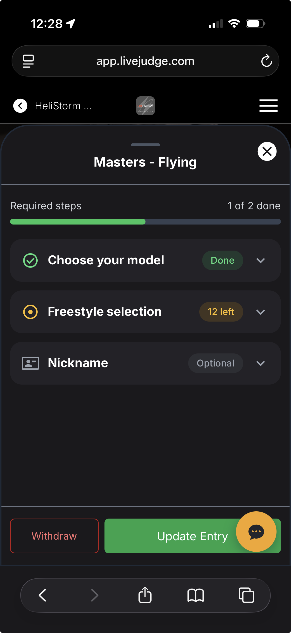 Class entry is easy